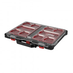 Milwaukee Organiseur Milwaukee Packout slim 10 bacs amovibles en polymère Kobleo