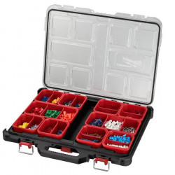 Milwaukee Organiseur Milwaukee Packout slim 10 bacs amovibles en polymère Kobleo Milwaukee Organiseur Milwaukee Packout slim 10 bacs amovibles en polymère Kobleo