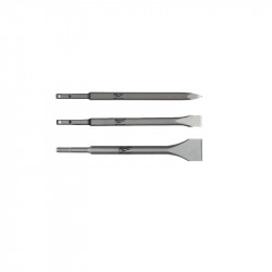 Milwaukee Kit 3 burins Milwaukee SDS-Plus longueur 250mm Kobleo