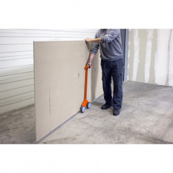 Edma Mini chariot Edma ROLL PAC transporteur de plaques avec 2 roues Kobleo