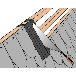 Edma Guillotine à ardoise Edma PRO MAT-COUP 210 avec lame 210mm Kobleo