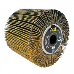 Fartools Brosse à lamelles abrasives Fartools A36 pour poncer surfaces planes Kobleo
