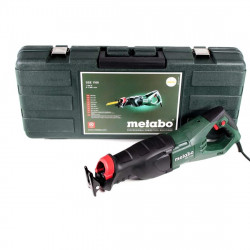 Metabo Scie sabre Metabo SSE 1100 28mm 1100W en coffret Kobleo Metabo Scie sabre Metabo SSE 1100 28mm 1100W en coffret Kobleo