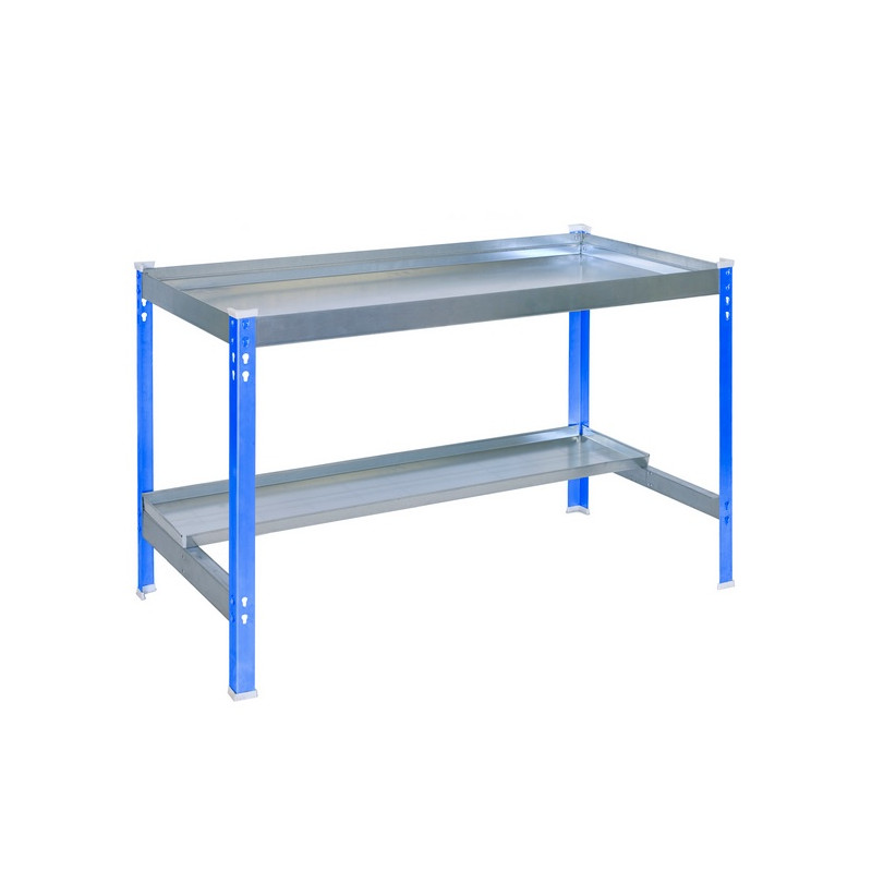 Simon Rack Table de préparation Simon Rack Simongarden Desk 1200x600mm bleu galva Kobleo