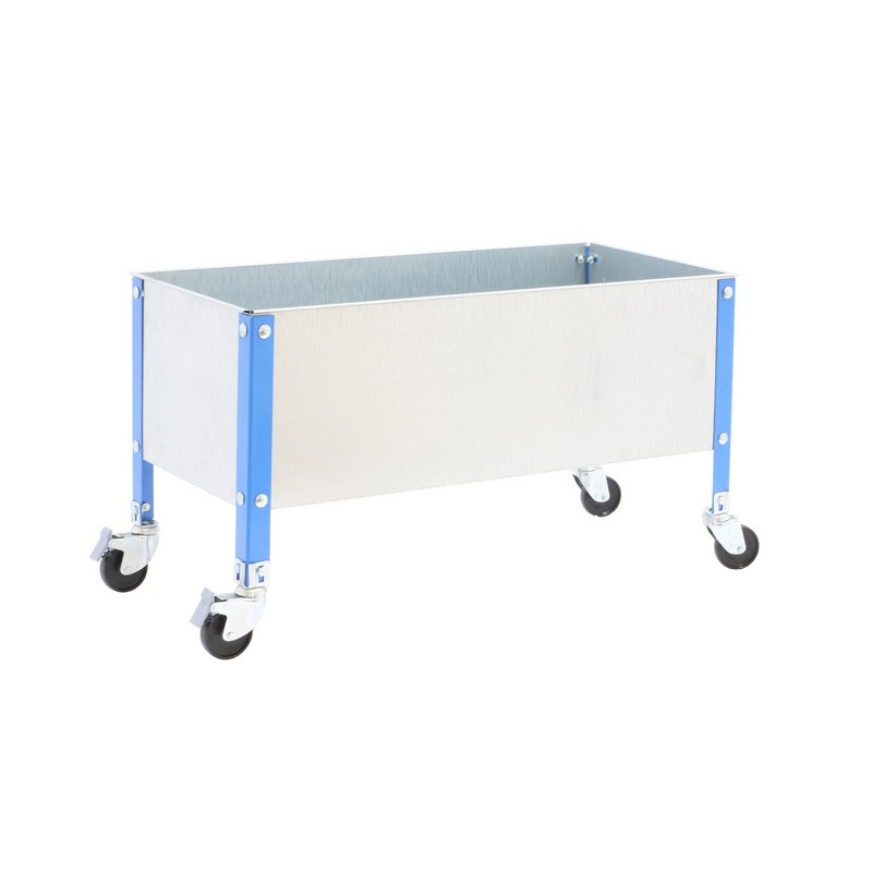 Simon Rack Jardinière Simon Rack SIMONGARDEN URBAN MOB 1200x400mm bleu galva Kobleo