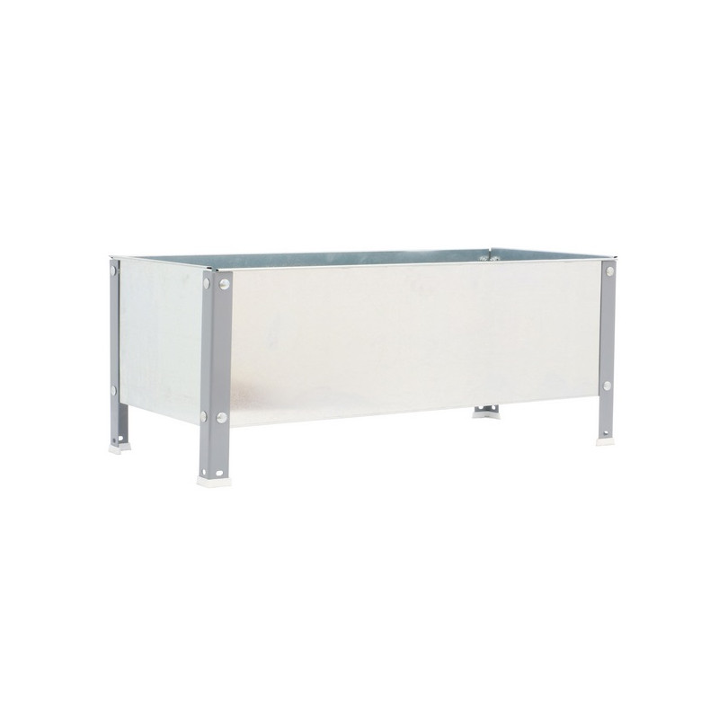 Simon Rack Jardinière Simon Rack SIMONGARDEN URBAN 410x1200x600mm 200l gris galva Kobleo