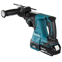 Makita Perfo-burineur Makita DHR243RTJW Sds-plus LXT 18V Li-Ion 5Ah 24mm Kobleo