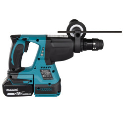 Makita Perfo-burineur Makita DHR243RTJW Sds-plus LXT 18V Li-Ion 5Ah 24mm Kobleo