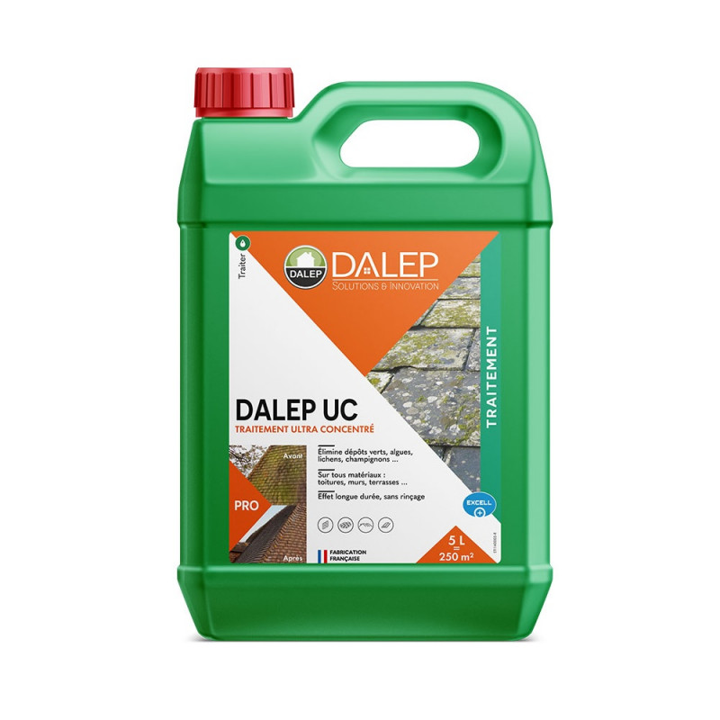 Dalep Bidon de 5L Fongicide DALEP UC traitement ultra concentré sans odeur Kobleo