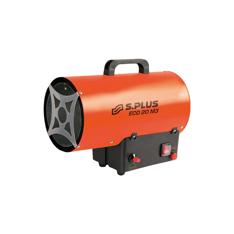 Splus Générateur d'air chaud S.PLUS ECO 20 M3 mobile gaz propane 15kW Kobleo