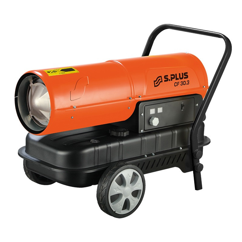 Splus Générateur à air chaud fioul S.PLUS CF 30.3 à compresseur type CF 30kW Kobleo