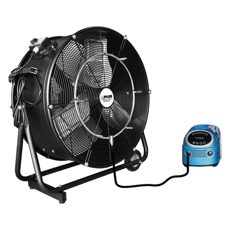 Splus Ventilateur industriel S.PLUS VRB 70.1 avec kit de brumisateur Kobleo