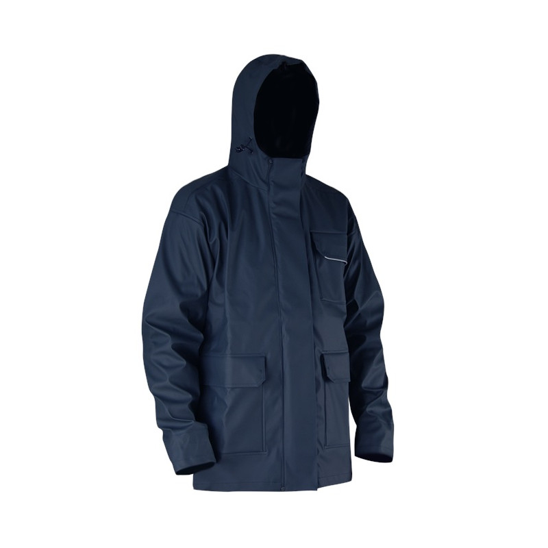 Veste de pluie LMA 2055 ORAGE taille 7 marine imperméable Kobleo