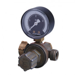 Gurtner Détendeur Réglable Propane Gurtner entrée écrou bouteille avec manomètre Kobleo