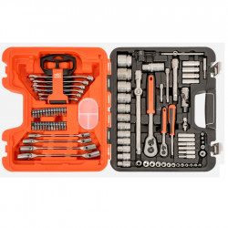 Bahco Jeu de douilles Bahco S910 1/4" et 1/2" en coffret 92pcs Kobleo