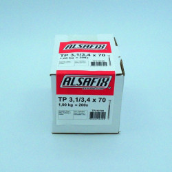 Alsafix Pointe Alsafix TP310709 TP annelé inox 31/34x70 1kg Kobleo