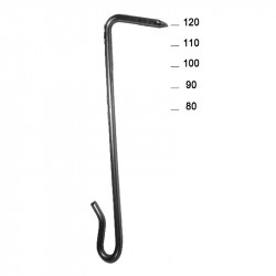 Alsafix Agrafeuse pneumatique Alsafix 12HOOK01 pour crochet d'ardoise 80-120mm Kobleo