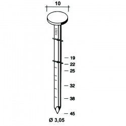Alsafix Cloueur pneumatique Alsafix C31/45 P2 capacité 120 roofing 19-45mm Kobleo Alsafix Cloueur pneumatique Alsafix C31/45 P2 capacité 120 roofing 19-45mm Kobleo