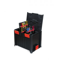 Alsafix Coffret de transport Alsafix BoxOnBox 3+ avec séparateurs Kobleo