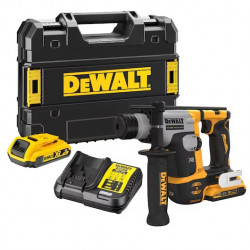 DeWalt Perforateur SDS-Plus DeWalt compact XR 18V 2Ah avec coffret Kobleo