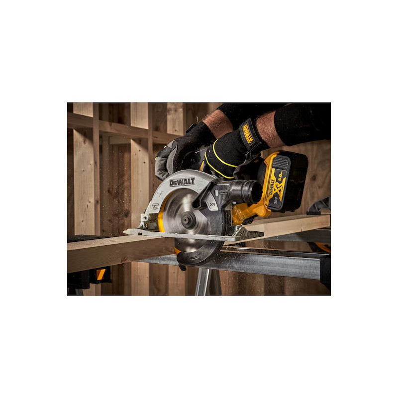 DeWalt Scie circulaire DeWalt DCS565P2-QW XR 18V 5Ah 2 batteries 165mm Kobleo DeWalt Scie circulaire DeWalt DCS565P2-QW XR 18V 5Ah 2 batteries 165mm Kobleo