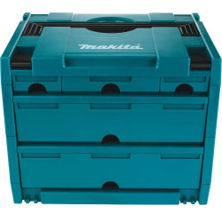 Makita Coffret de transport Makita MAKSTOR 395x295x320mm 5 tiroirs Kobleo Makita Coffret de transport Makita MAKSTOR 395x295x320mm 5 tiroirs Kobleo