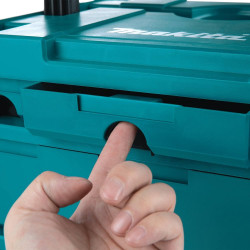 Makita Coffret de transport Makita MAKSTOR 395x295x320mm 5 tiroirs Kobleo Makita Coffret de transport Makita MAKSTOR 395x295x320mm 5 tiroirs Kobleo