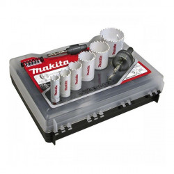 Makita Coffret de scies trépans Makita D-47139 6 pièces D20 à 65mm Kobleo