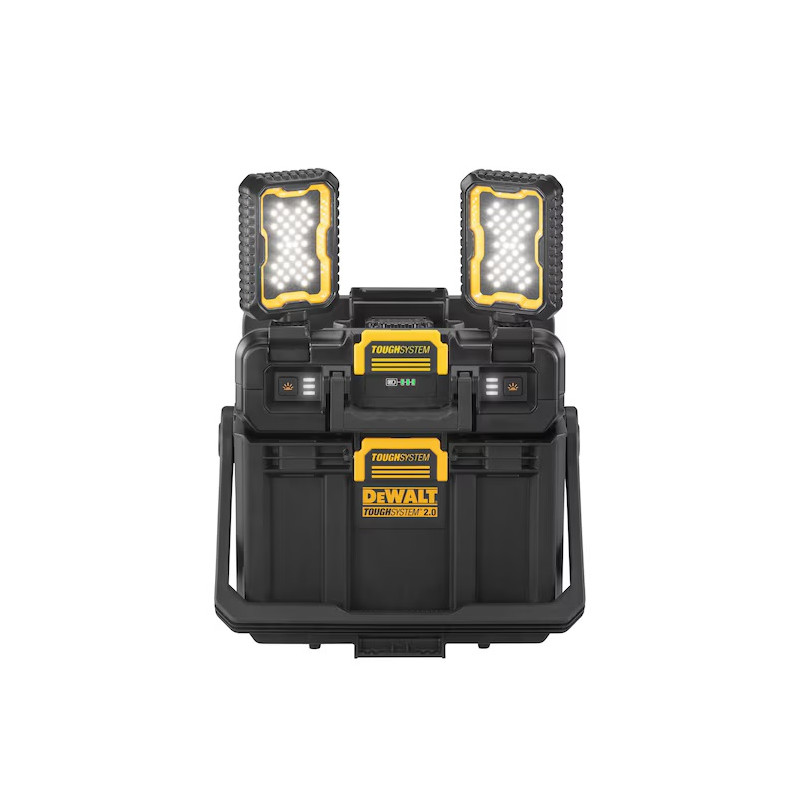 DeWalt Boîte à outils DeWalt DWST08061Toughsystem 2.0 avec lampe de chantier Kobleo