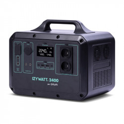 Orium Station d'énergie portative Orium IZYWATT 2400 2240Wh prise 2x230V Kobleo