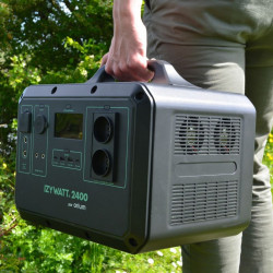 Orium Station d'énergie portative Orium IZYWATT 2400 2240Wh prise 2x230V Kobleo