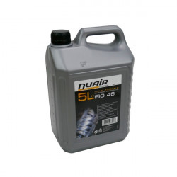 Nuair Huile minérale Nuair HV5 ISO 46 pour compresseurs à vis 5 litres Kobleo