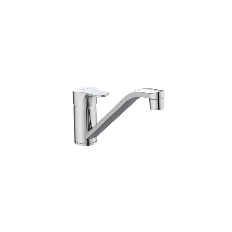 Ideal standard Mitigeur évier monotrou Ideal Standard Olyos chrome bec orientable Kobleo