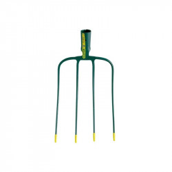 Leborgne Fourche à fumier à douille 4 dents manche compositube 421304 LEBORGNE Kobleo