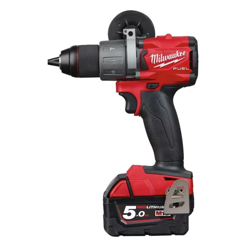 Milwaukee Perceuse à percussion FUEL 18 V Li-Ion 5.0 Ah 135 Nm M18 FPD2-502X Kobleo