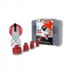 Rubi Kit 4 trépans Drygres D28, 35, 43 et 68mm Rubi Kobleo