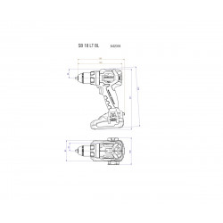 Metabo Pack 3 machines Metabo Combo Set 3.1 18V avec mallette de transport Kobleo