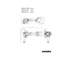 Metabo Pack 3 machines Metabo Combo Set 3.1 18V avec mallette de transport Kobleo