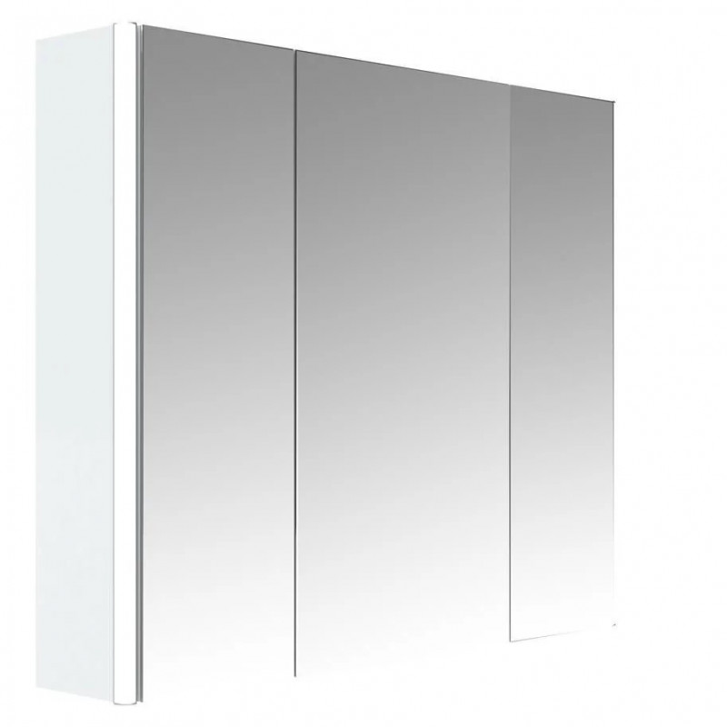 Allibert Armoire de toilette Stella 80cm 3 ptes miroirs blanc brillant Allibert Kobleo