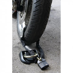 Abus Cadenas Abus Granit 37/60 B/DFNLI 60mm 2 clés acier noir sous blister Kobleo