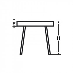 Virax Table de monteur standard 1080x610mm charge 300kg Virax Kobleo