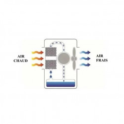 Sovelor Rafraîchisseur d'air mobile Master CCX 4.0 150W 4000m3/h Sovelor Kobleo