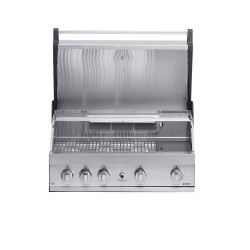 Grandhall Cuisine extérieure acier inoxydable gaz 168kW surface cuisson 80x45cm  Kobleo