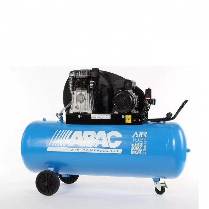 ABAC Compresseur d'air Abac 2EXT A39B 200 CM3 mono-étagé 200L 3ch 393l/min Kobleo ABAC Compresseur d'air Abac 2EXT A39B 200 CM3 mono-étagé 200L 3ch 393l/min Kobleo