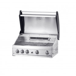 Grandhall Cuisine extérieure acier inoxydable gaz 168kW surface cuisson 80x45cm  Kobleo