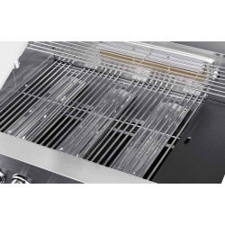 Grandhall Cuisine extérieure acier inoxydable gaz 168kW surface cuisson 80x45cm  Kobleo