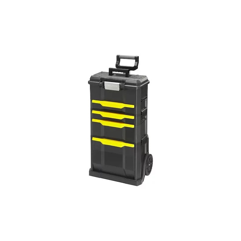 Stanley Servante Stanley Modulo 3 en 1 avec boîte Touchlatch à tiroir 55,6L Kobleo Stanley Servante Stanley Modulo 3 en 1 avec boîte Touchlatch à tiroir 55,6L Kobleo