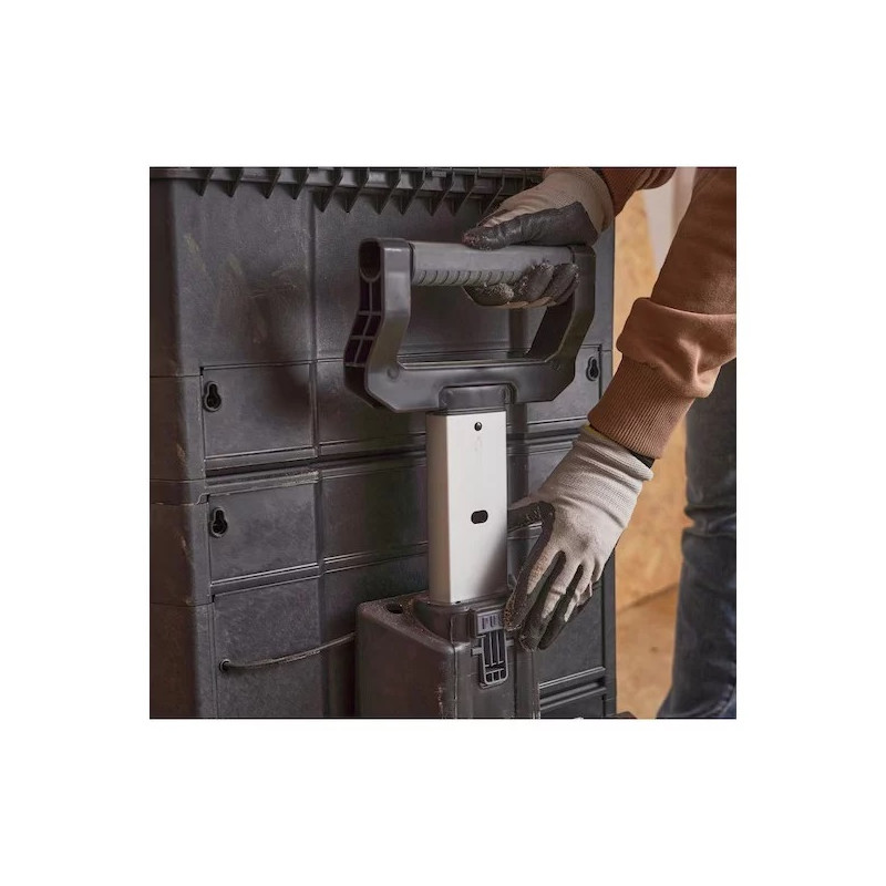 Stanley Servante Stanley Modulo 3 en 1 avec boîte Touchlatch à tiroir 55,6L Kobleo Stanley Servante Stanley Modulo 3 en 1 avec boîte Touchlatch à tiroir 55,6L Kobleo