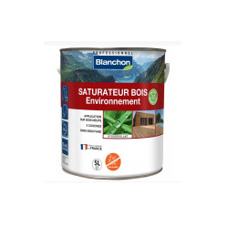 Blanchon Saturateur bois Blanchon Environnement Biosourcé 5l bois foncé mat Kobleo