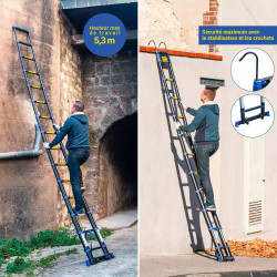 Hoström Echelle téléscopique Telescova14+ Kobleo